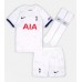 Camiseta Tottenham Hotspur Cristian Romero #17 Primera Equipación Replica 2023-24 para niños mangas cortas (+ Pantalones cortos)